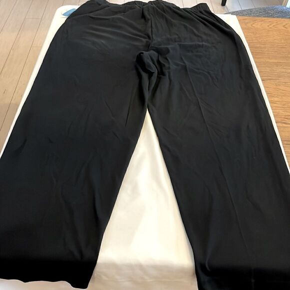 ECCOTOO BLACK CONFIABLE DRAWSTRING PANTS.  NICE FRONT POCKETS.  NEW WITH… - Picture 10 of 10